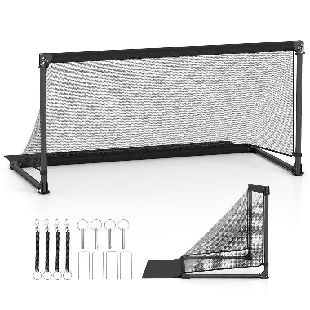 Foldable Pop-up Soccer Goal with Net-L