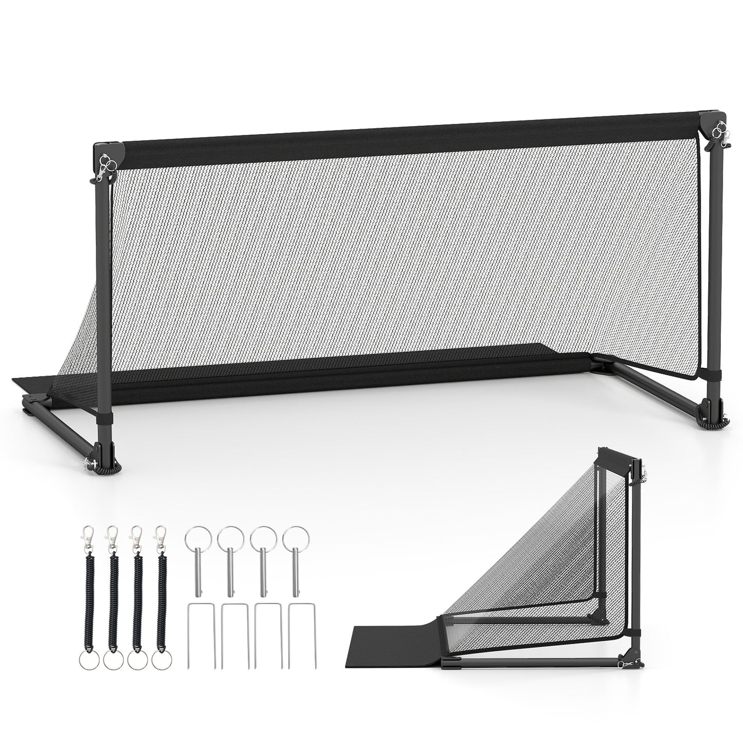 Foldable Pop-up Soccer Goal with Net-M