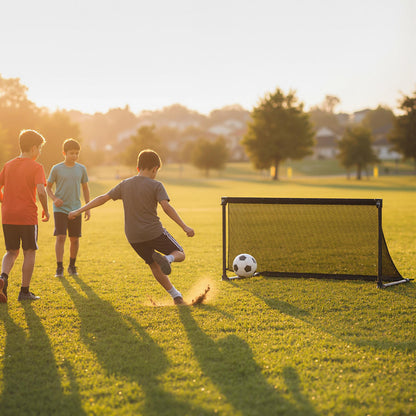 Foldable Pop-up Soccer Goal with Net-S