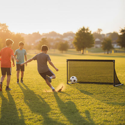 Foldable Pop-up Soccer Goal with Net-S