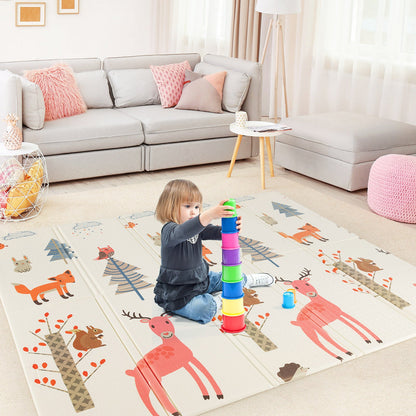 200 x 180 cm Extra Large Baby Floor Mat with Carry Bag-B