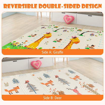 200 x 180 cm Extra Large Baby Floor Mat with Carry Bag-B