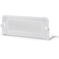 Foldable Toddler Bed Rail with Removable Oxford Cover-White