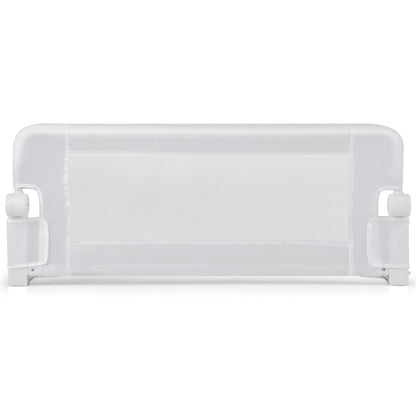 Foldable Toddler Bed Rail with Removable Oxford Cover-White
