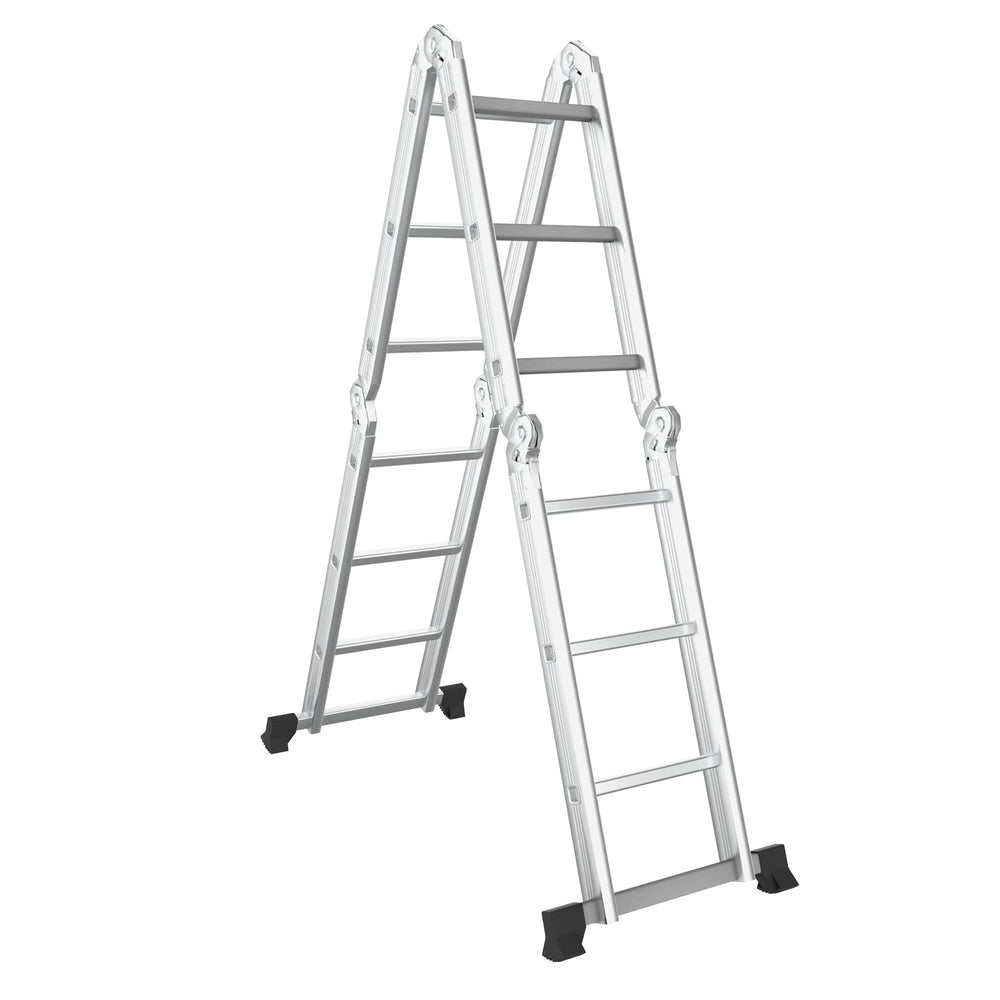 7-in-1 Folding Multi-Purpose Extension Aluminum Ladder