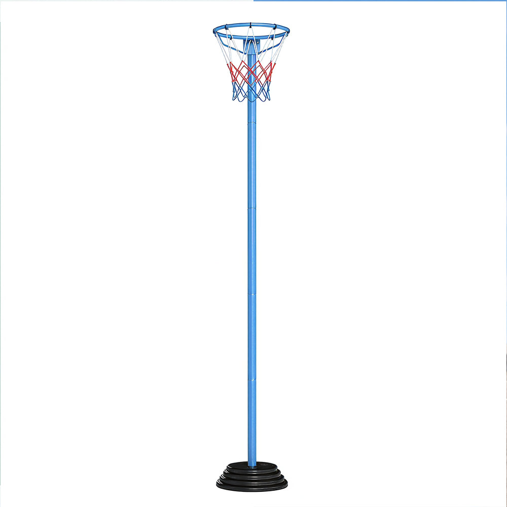 Freestanding Basketball Goal System with 105-255 cm Height Adjustable Pole