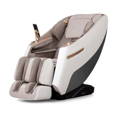Zero Gravity SL Track Shiatsu Massage Recliner Chair with Waist Heating-White