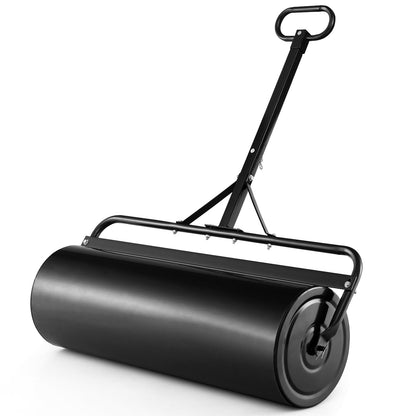 113L Metal Garden Lawn Roller-Black