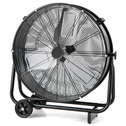 Garage & Warehouse Climate Control Bundle: Dehumidifier + Industrial Drum Fan