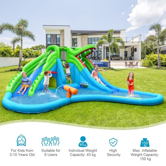 Giant 7 In 1 Inflatable Bounce House with 780W Air Blower
