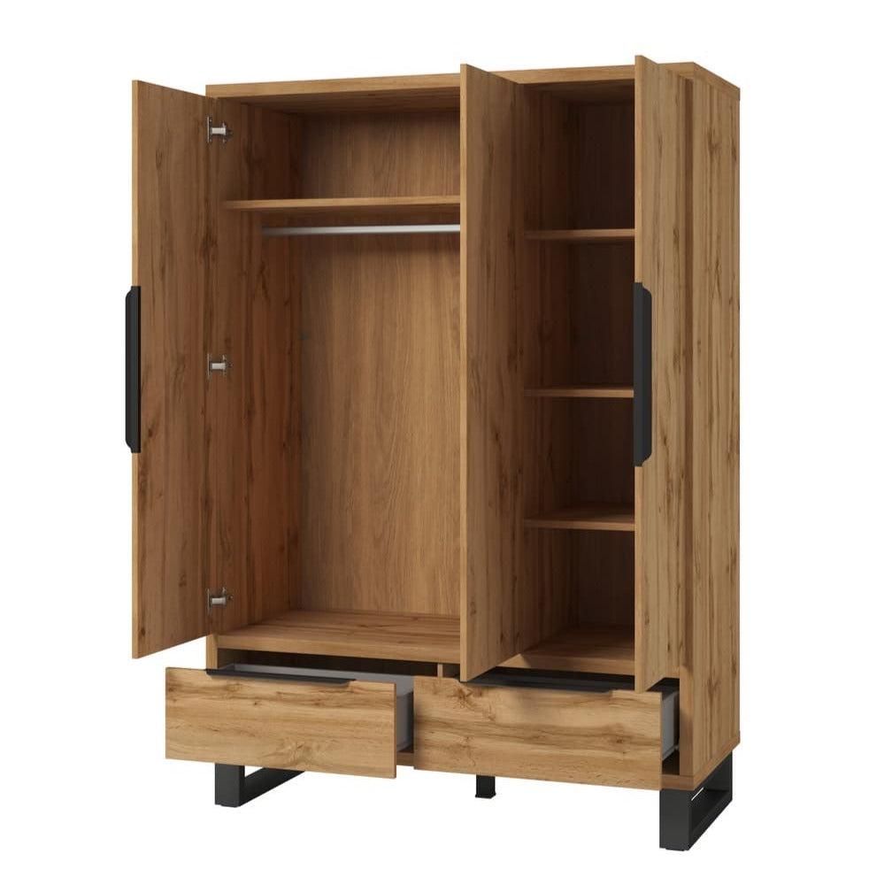 Halle Hinged Door Wardrobe 145cm