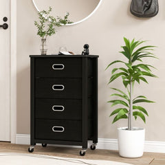 Heavy Duty Rolling File Cabinet with 4 Drawers