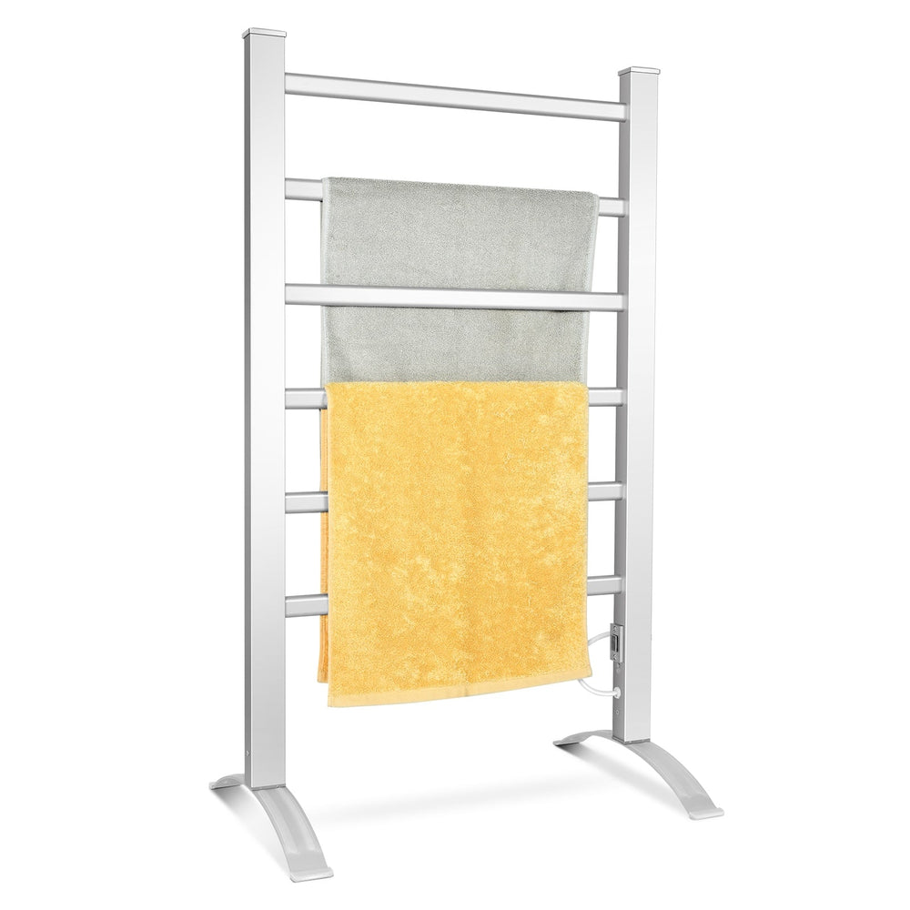 2-in-1 Electric Towel Warmer with 6 Bars