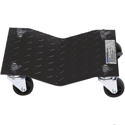 Heavy Duty Steel Tire Skates with Lockable Casters and Handle for Cars Trucks-2