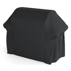 Heavy Duty Waterproof Grill Cover  with Dual Handles-Black