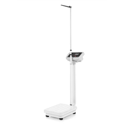 Height and Weight Scale with 180 kg Capacity and 75-203 cm Measurement