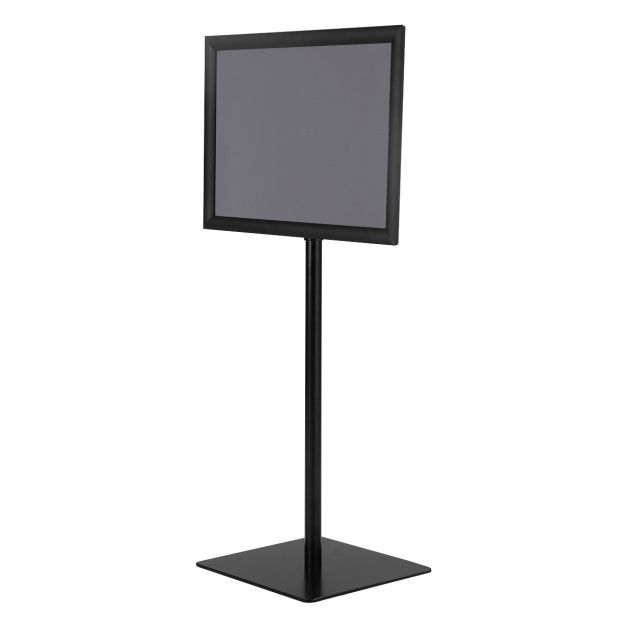 Height Adjustable Rotatable Poster A3 Information Stand-Black