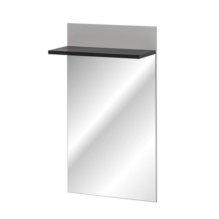 Hugo Wall Hanger With Mirror 60cm