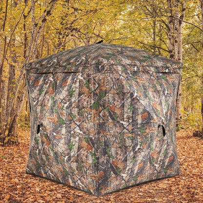Hunting Blind for 2-3 Person 270° See-through Pop-Up Ground Blind