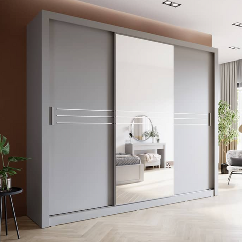 Havana 11 - 3 Sliding Door Wardrobe 250cm