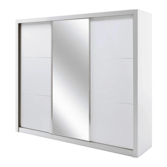 Tuscany 12 Sliding Door Wardrobe 258cm with LED