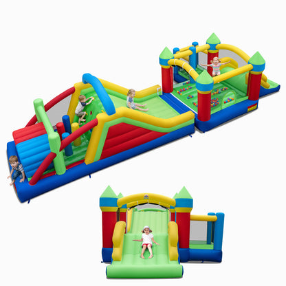 Inflatable Bounce Castle with Jumping House and Crawling Tunnels (Without 2*Blower)
