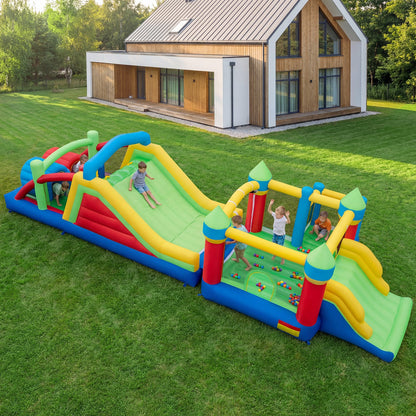 Inflatable Bounce Castle with Jumping House and Crawling Tunnels (Without 2*Blower)