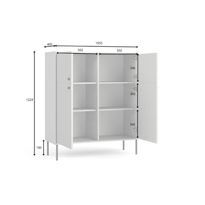 Iris Highboard Cabinet 105cm
