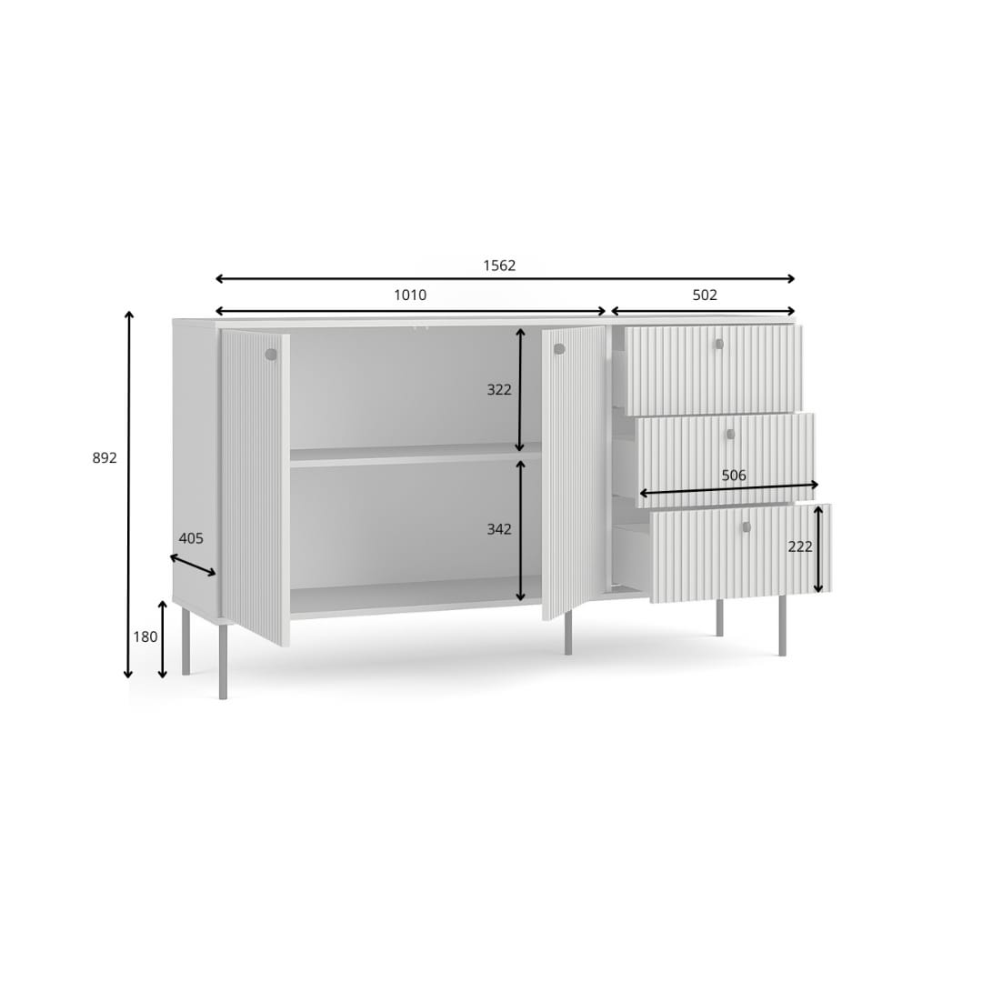 Iris Sideboard Cabinet 156cm