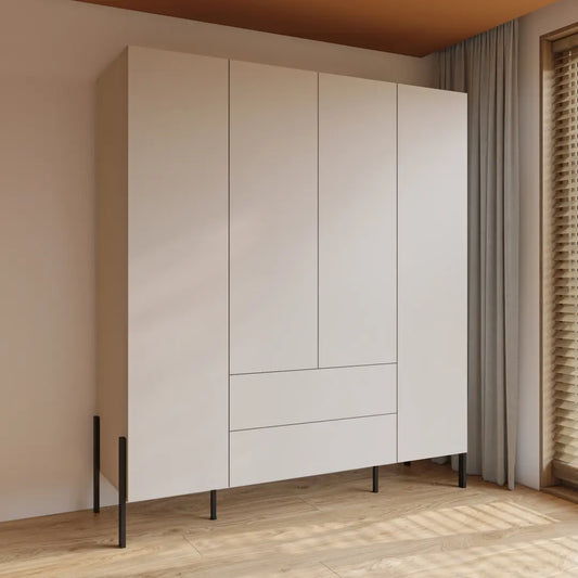Yukon Hinged Door Wardrobe 180cm