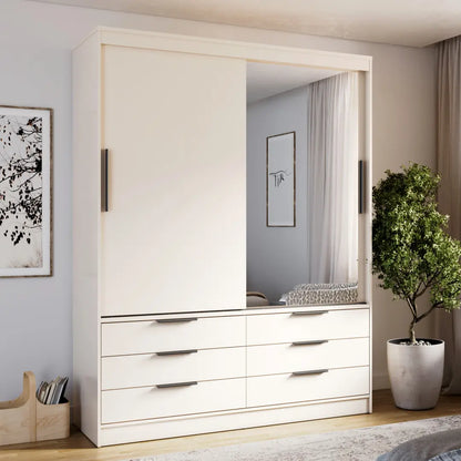 Kera Sliding Door Wardrobe 170cm