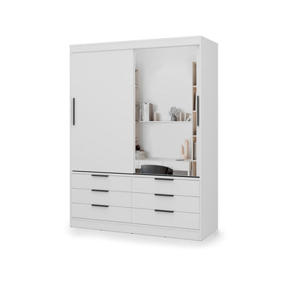 Kera Sliding Door Wardrobe 170cm