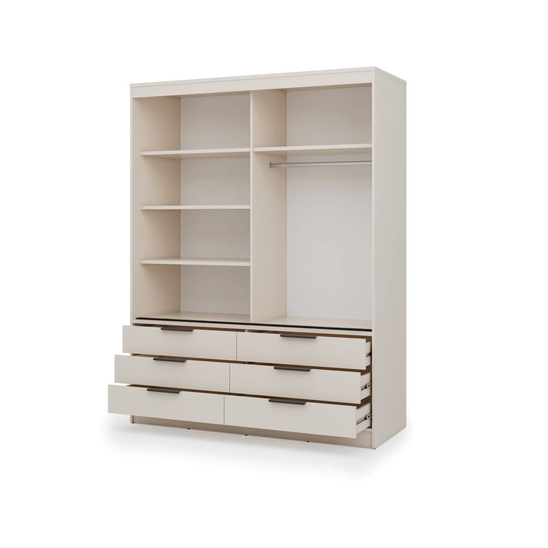 Kera Sliding Door Wardrobe 170cm
