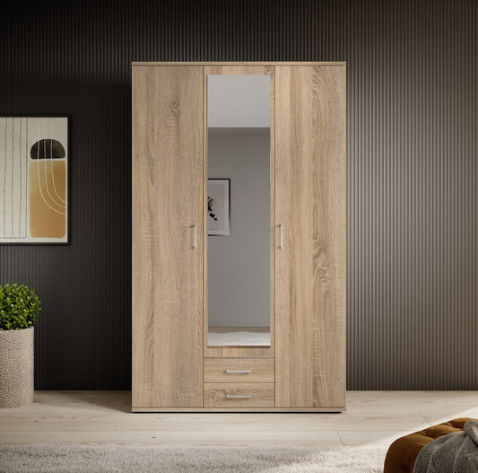 Karl Hinged Door Wardrobe 120cm