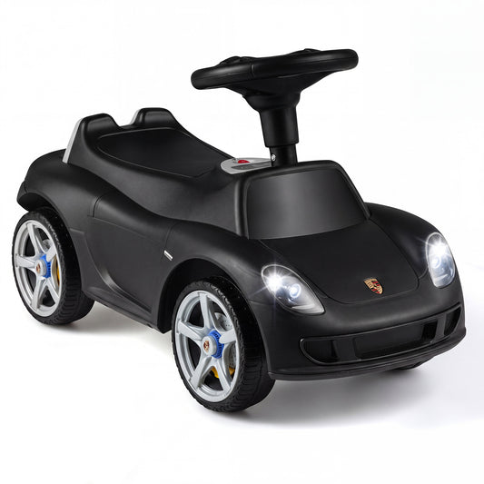 Kids Ride On Car Sliding Car with Horn & Sound Buttons Porsche Licensed-Black