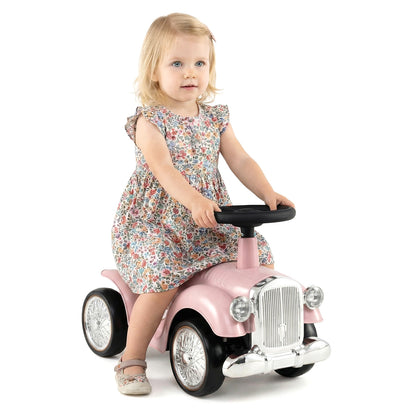 Kids Ride On Car with Under-seat Storage Space for 18-36 Months Boys and Girls Gifts-Pink