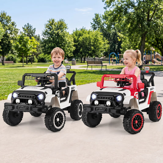 Kids Ride on Truck 12V Electric Toy Vehicle with Remote Control-Red
