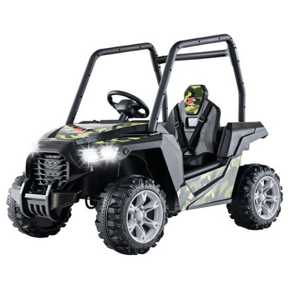 24V Kids Ride-on Car with 3 Adjustable Speeds-Camouflage