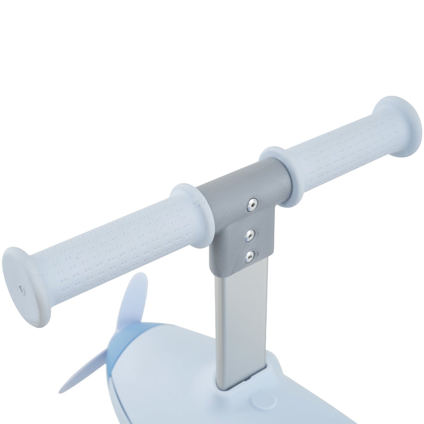 2-in-1 Kids Ride-On Push Car with Lighted Wheels for 18-60 Months Old-Blue