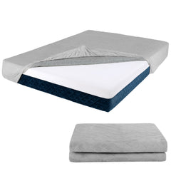 Twin/Queen/King Size Luxury Super Soft Velvet Mattress Protector-King Size