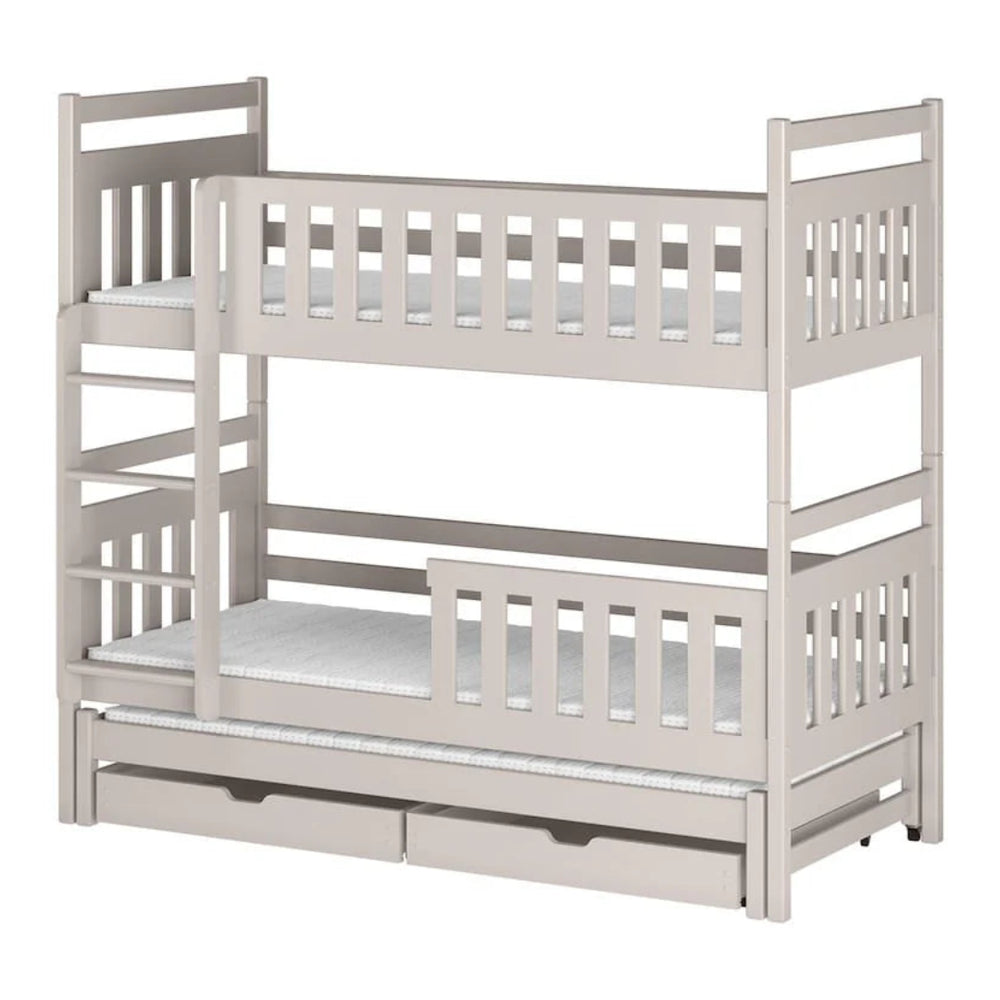 Klara Bunk Bed with Trundle and Storage