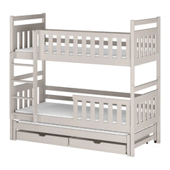Klara Bunk Bed with Trundle and Storage