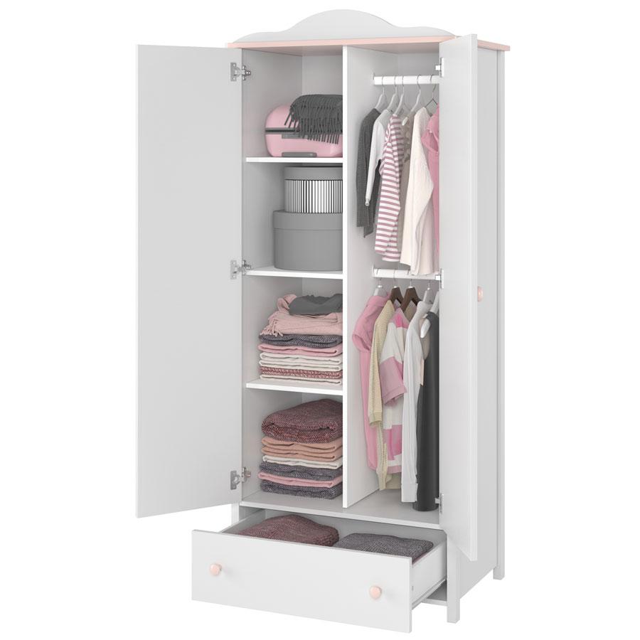 Luna LN-12 Hinged Wardrobe 85cm