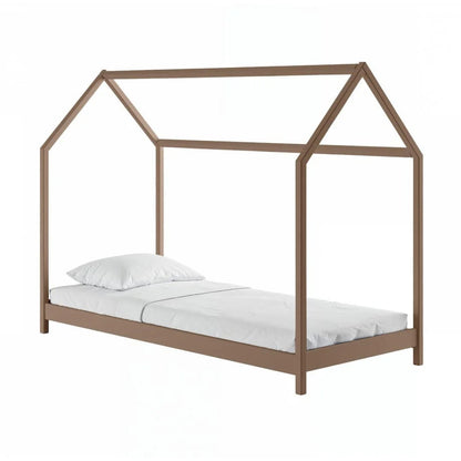 Wooden Single House Bed Lucky