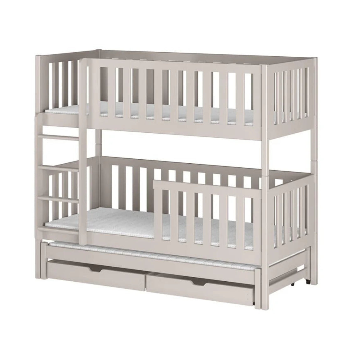 Lea Bunk Bed with Trundle and Storage