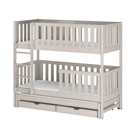 Lea Bunk Bed with Trundle and Storage