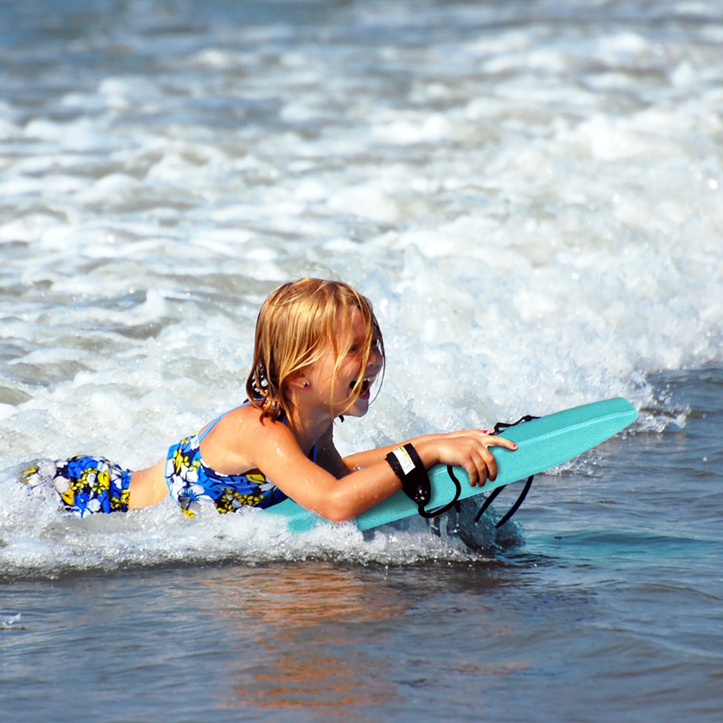 Lightweight Body Board Boogie Board with EPS Core XPE Deck HDPE Bottom-M