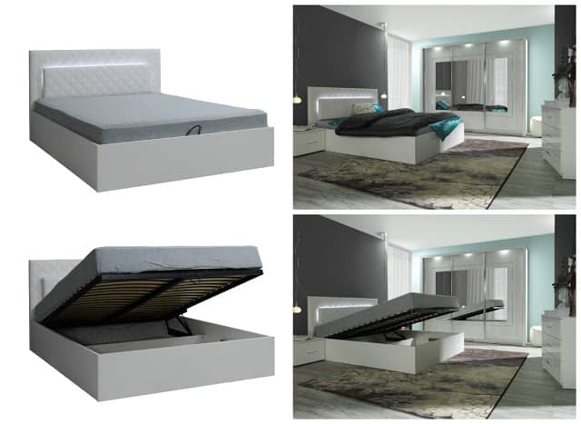 Panarea 82 Ottoman Bed 180cm