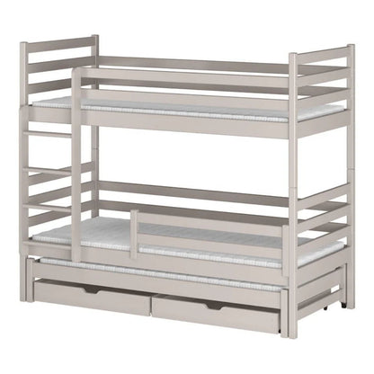 Luke Bunk Bed with Trundle and Storage