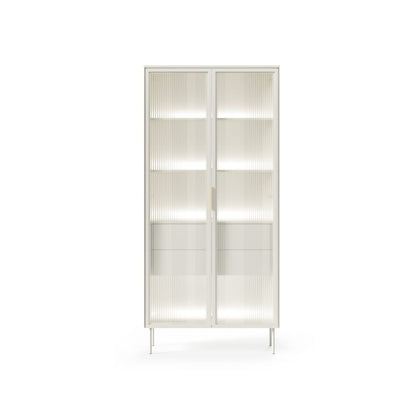 Lumi Tall Display Cabinet 92cm
